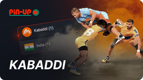 Kabaddi Betting at Pin Up Bangladesh