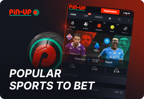 Sports betting in the Pin Up BD app